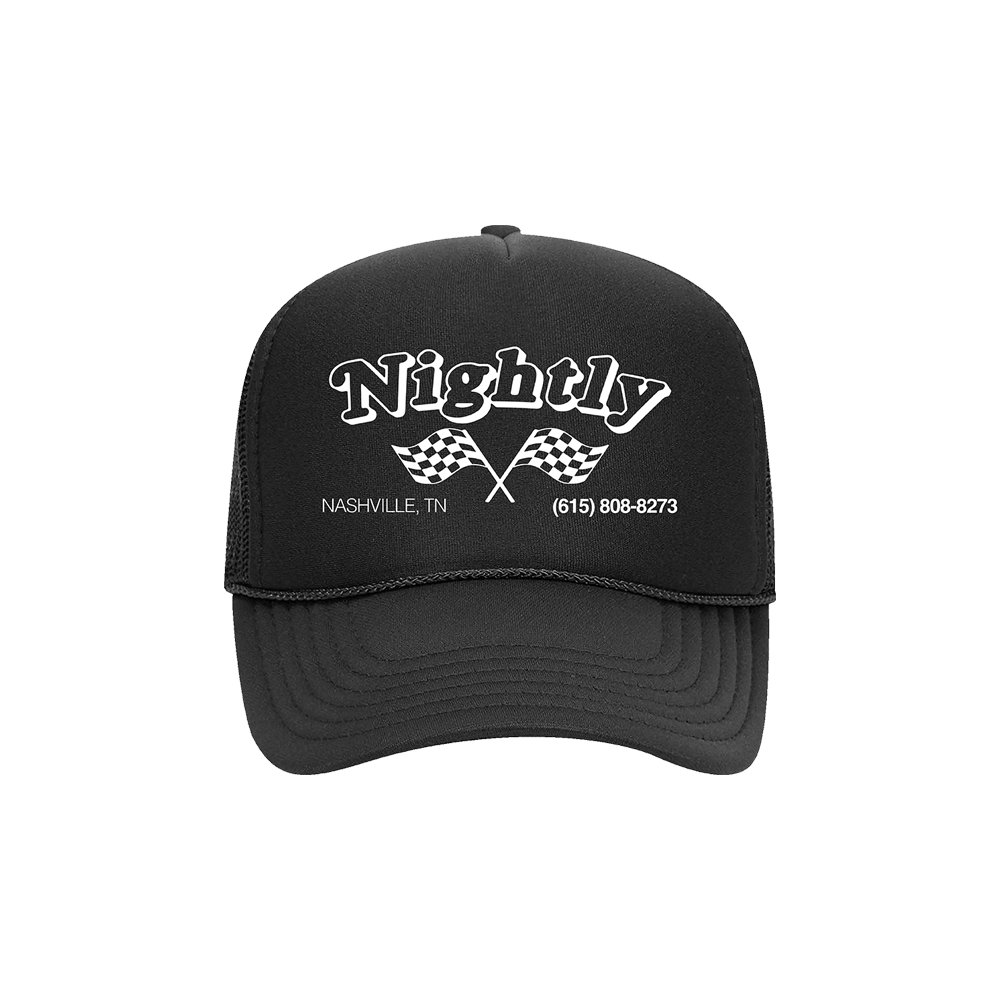 racing trucker hat