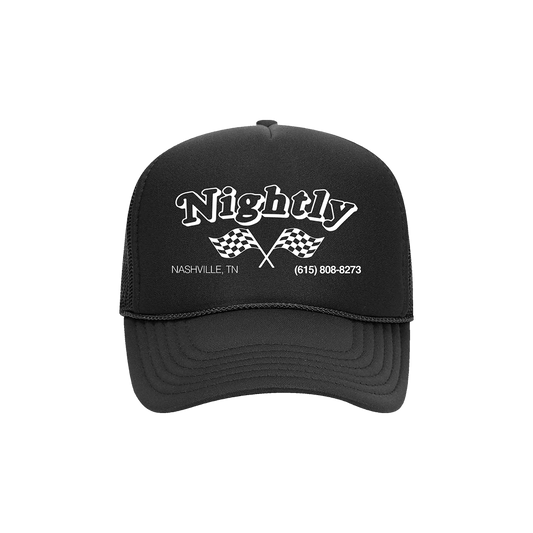 racing trucker hat